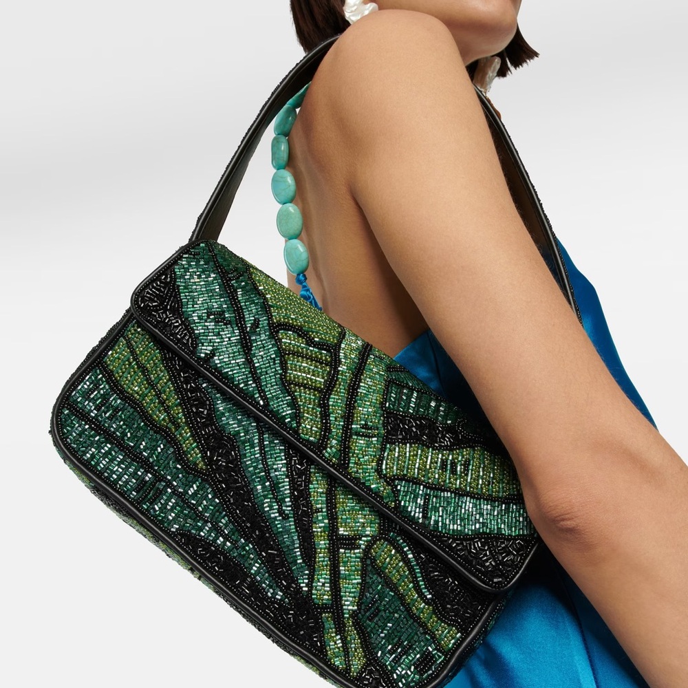STAUD BEADED TOMMY BAG